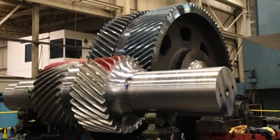 Large industrial gearing