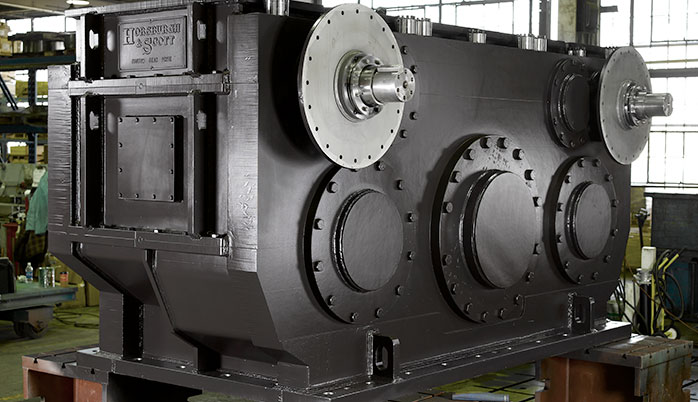 ABS-certified gear drive